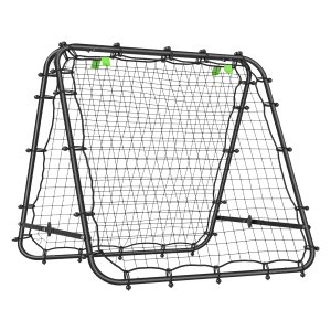 Voetbaldoel - Verstelbaar en opvouwbaar - Zwart