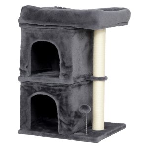 Krabpaal - Toren - Sisalpaal - Donkergrijs