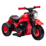 Speelgoed - Kindermotorfiets - Elektrisch – Muziek - Rood