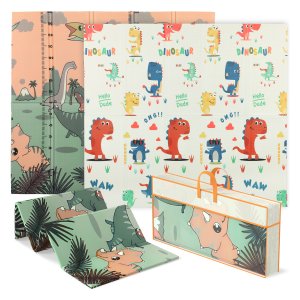 Baby-accessoires - Speelmat - Opvouwbaar - Dubbelzijdig - Meerkleurig
