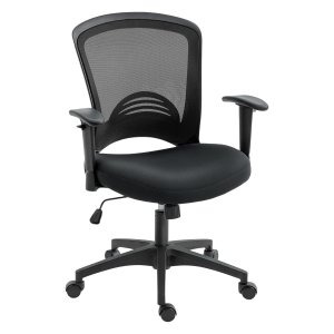 Bureaustoel - verstelbaar – kantelfunctie - zwart