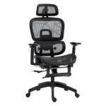 Bureaustoel - Ergonomisch - Verstelbaar – Mesh - Zwart