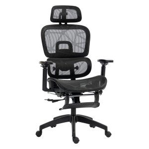 Bureaustoel - Ergonomisch - Verstelbaar – Mesh - Zwart