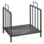 Opbergrek - Handvatten - Haardhout - Zwart