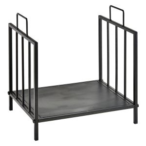 Opbergrek - Handvatten - Haardhout - Zwart