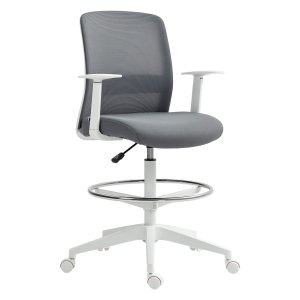 Kantoorstoel - Bureaustoel - Draaibaar - Grijs