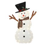 Buiten decoratie - Sneeuwpopdecoratie - LED-verlichting - Feestelijk wit