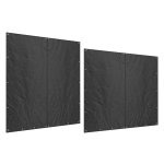 Houtopslaghoes - Weerbestendig - Stofbestendig - Zwart