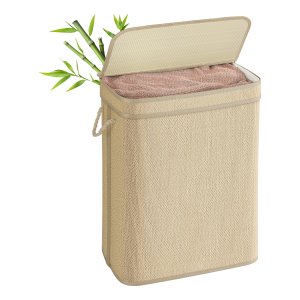 Bamboewasmand - Grote Capaciteit - Natuurlijke Kleur