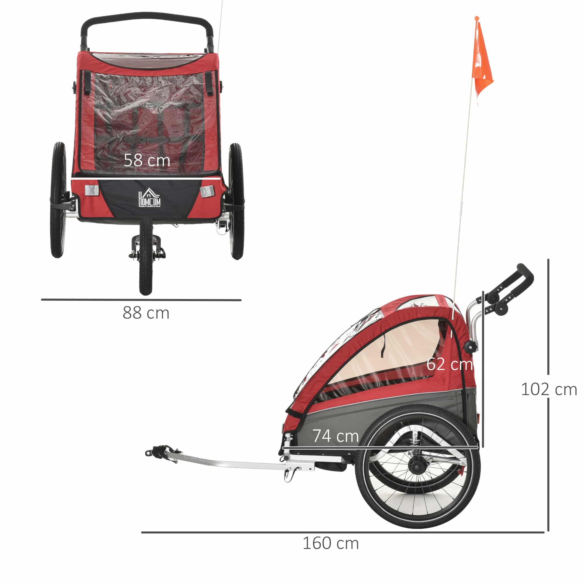 Thule Chariot G3 Jogging Kit - Single Thule Chariot G3 Jogging Kit - Single