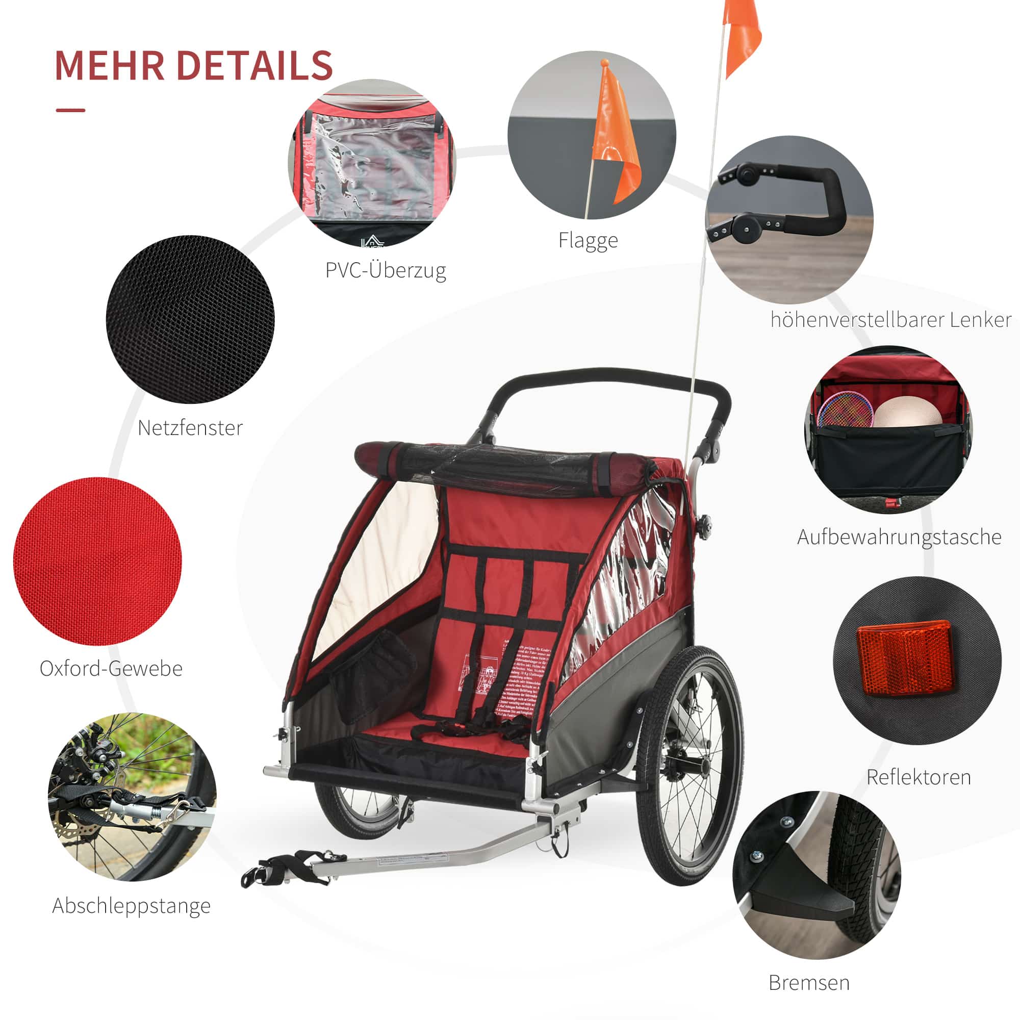 Karlie Jogger Kit for bicycle trailer GO Karlie Jogger Kit for bicycle trailer GO