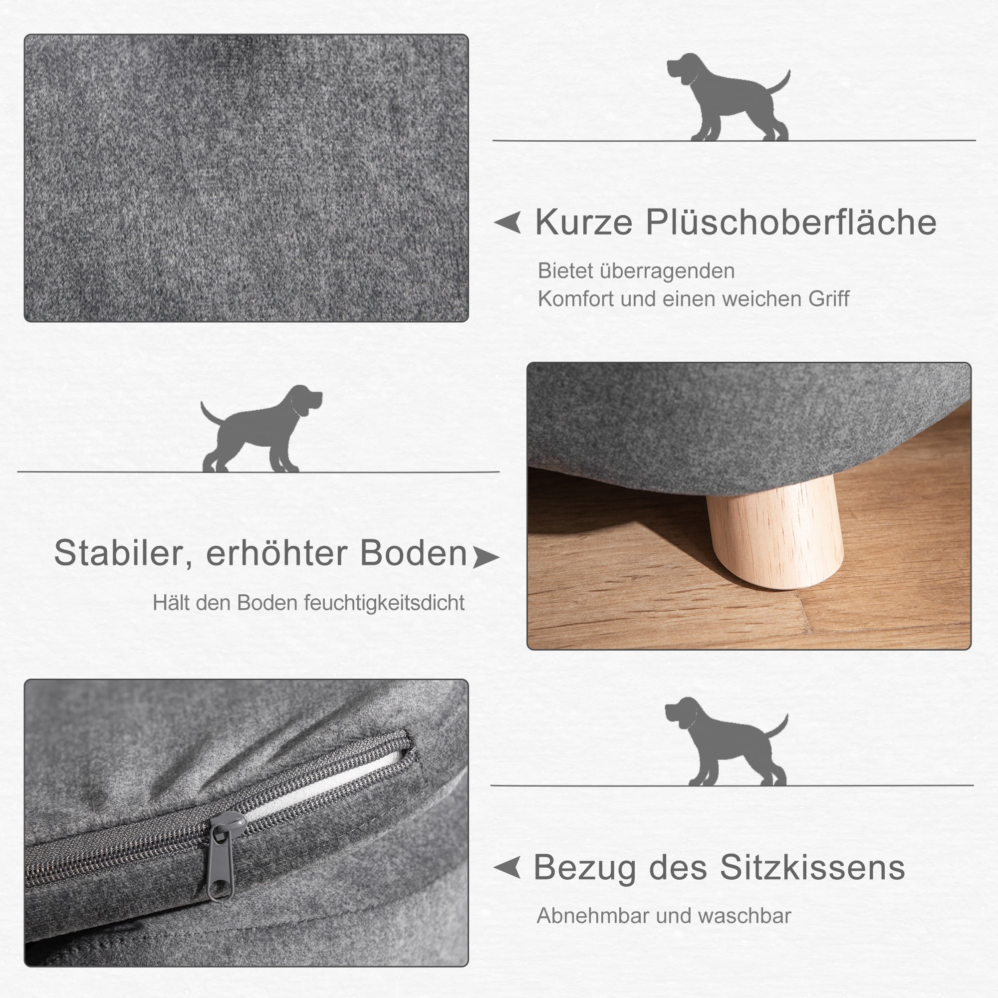 Huisdier sofa hondenmat hondenbed hond coach honden bank katten bank